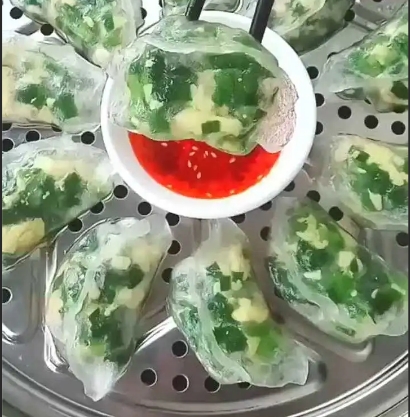 韭菜水晶饺的做法