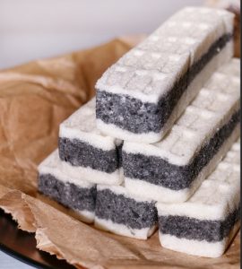 黑米芡实糕的做法-主厨学堂,小吃技术配方资源网