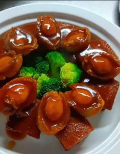 商用新派鲍鱼扣红烧肉的技术配方-主厨学堂,小吃技术配方资源网
