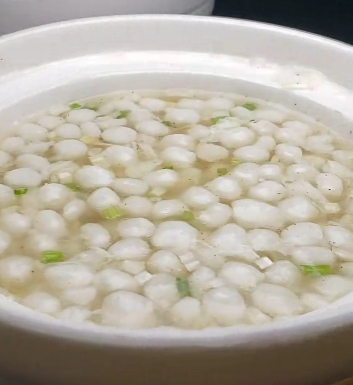 珍珠鱼丸汤的技术配方