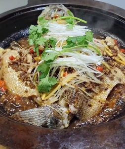 醋烹鲈鱼的技术配方-川菜林师兄-主厨学堂,小吃技术配方资源网
