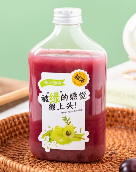 网红瓶装多种口味饮料油柑橄榄酸梅汤的技术配方-青糖